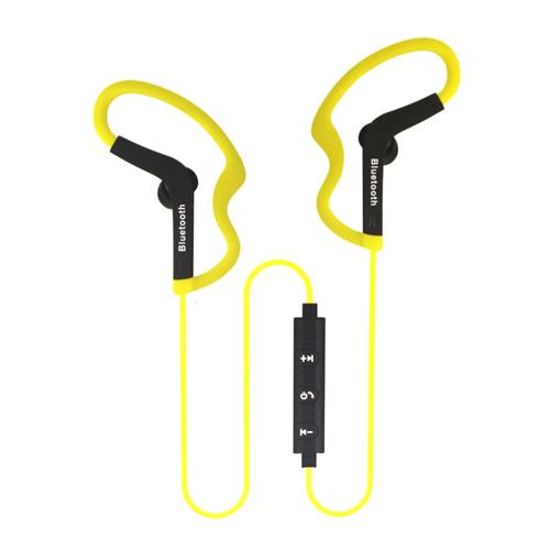 Divatos Sport Bluetooth Headset, vezeték nélküli fülhallgató D910 YELLOW