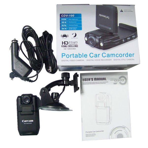 FULL HD 1080P Portable Car Camcorder DVR Cam Recorder FULL HD 1080P