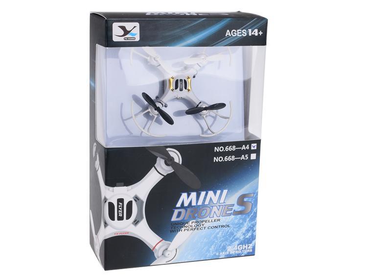 Mini Drones Quadcopter ( Drón ) 2,4 Ghz 6 Axis Gyro, UFO 360 degree LED lights