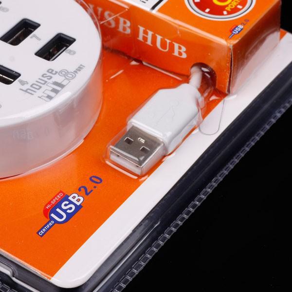 USB Hub 8 Port High Speed USB 2.0 HUB Mini Hub USB Splitter For Tablet Laptop Computer