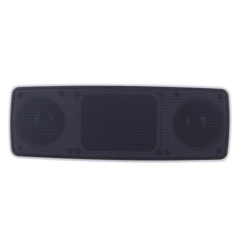 Hordozható Bluetooth Dual hangszórók Ultra Bass fekete ( Dual Speaker Ultra Bass )