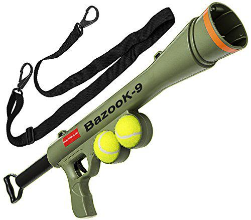 LABDAKILÖVŐ JÁTÉK KUTYÁKNAK ( BAZOOKA-9 Dog Ball Launcher )