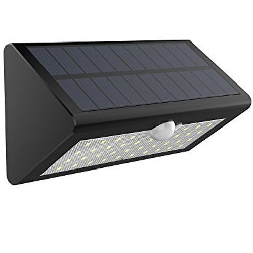 Napelemes kültéri fali LED lámpa mozgásszenzorral és alkonykapcsolóval SOLAR MOTION LIGHT