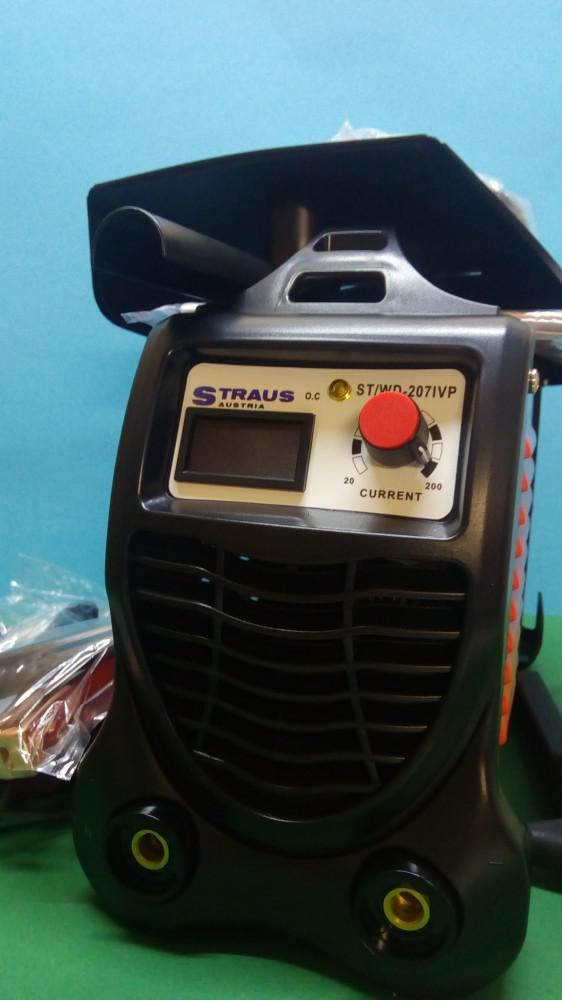 Inverter hegesztő Gép 250A Straus ST / WD-LCD 253IVP