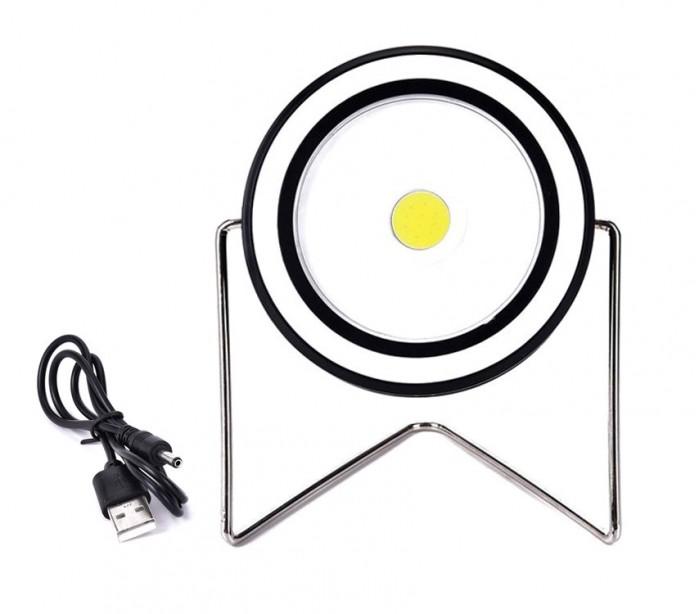 Újratölthető napelemes lámpa Állvány USB kábel jelzőfény RY-T912 1 fény COB	