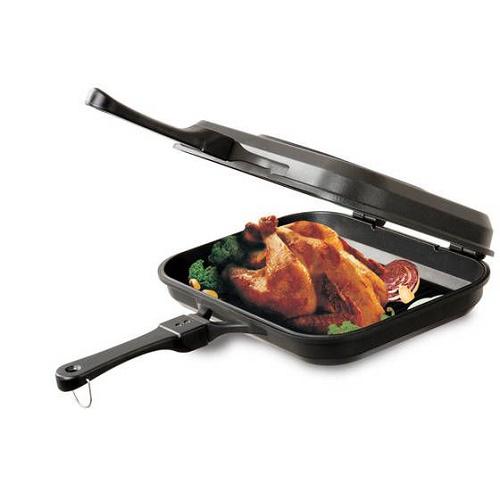 Hoffmann 32 cm átmérőjű kétoldalú grill serpenyő