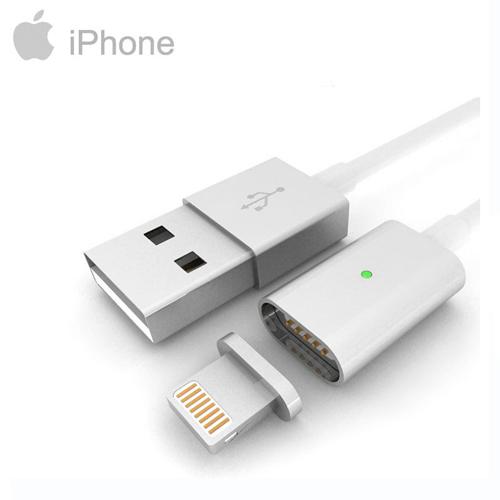 Mágneses USB telefontöltő kábel Apple IOS készülékekhez 1m