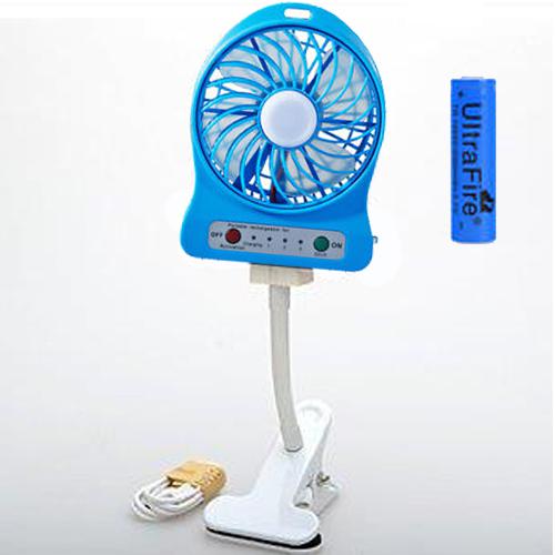 Akkumulátoros hordozható mini ventilátor - Portable mini fan - WITH CLIP -