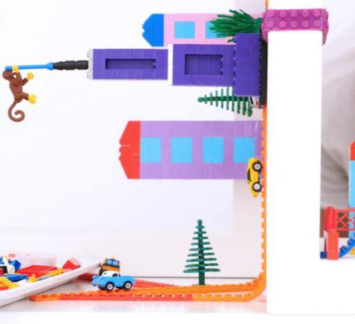 Öntapadós építőkocka szalag - Lego ragasztószalag - ( Build Bonanza ) 4x91 cm