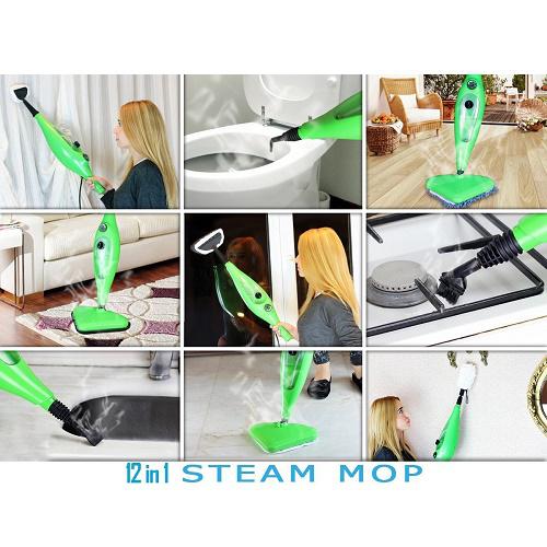 Steam Mop 12 in 1 kézi gőztisztító, sterilizátor 1300W