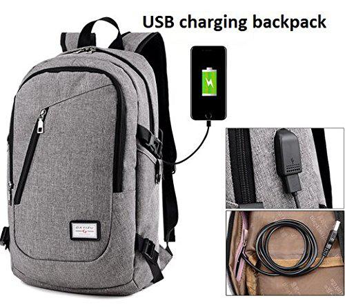 Vízálló laptop hátizsák USB interface- el