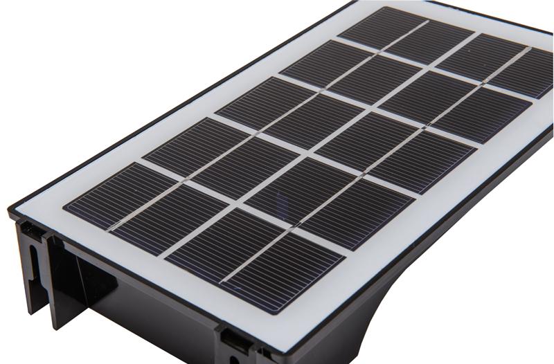 IPHD Solar Motion Light napelemes LED vízálló kültéri fali lámpa 5W PIR mozgásérzékelő 