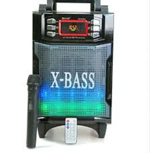 Hordozható Karaoke hangfal szett vezeték nélküli mikrofonnal RX810