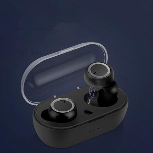 DT-2 TWS Bluetooth 5.0 Bi-audió fülhallgató töltődobozban