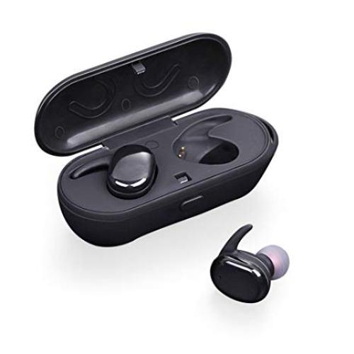 DT-1 TWS Bluetooth 5.0 Bi-audió fülhallgató töltődobozban
