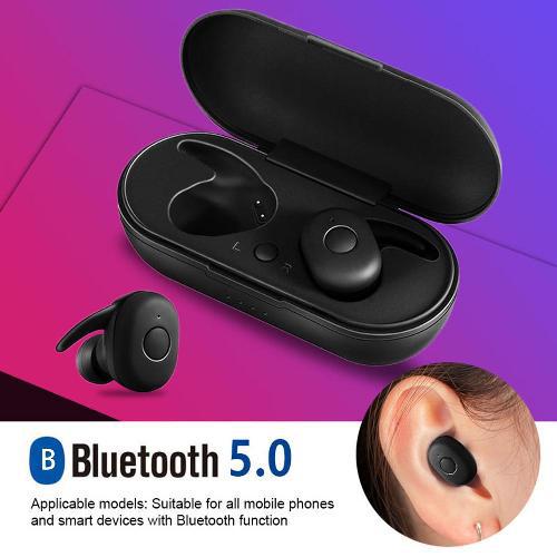 DT-1 TWS Bluetooth 5.0 Bi-audió fülhallgató töltődobozban