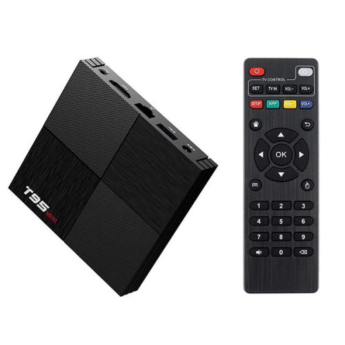 T95 Mini Android Smart TV Box, tv okosító - 4 GB RAM, 64 GB ROM, Quad-Core, Android 9.0, WiFi