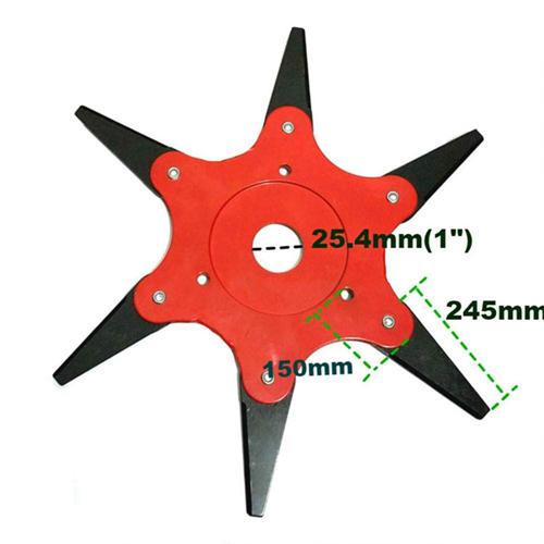 Univerzális Fűkasza vágófej 6- acél pengés / Trimmer Head 6 Steel Blades /