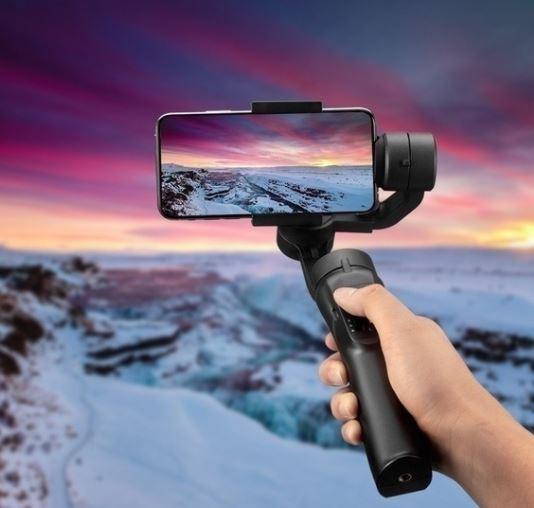 Kamerastabilizátor 3 tengelyes Gimbal / Profi Youtube és TikTok videók készítéséhez