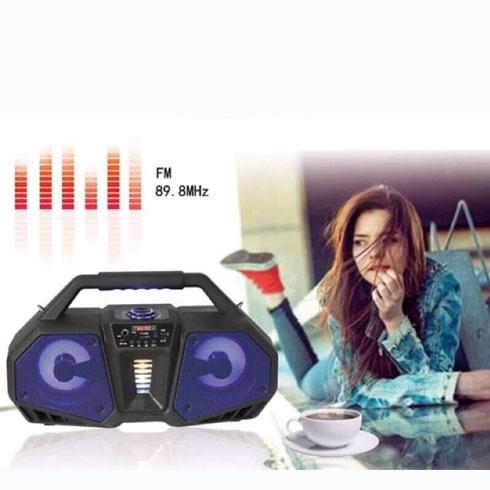 Bluetooth hordozható multimédia lejátszó 10W MP3 USB FM rádió ZQS-4216