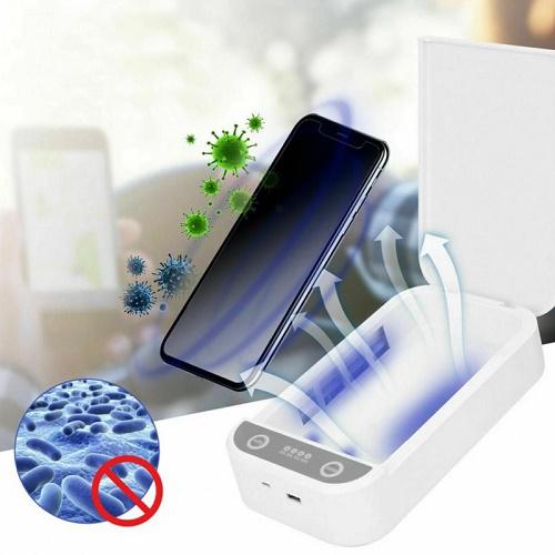 Hordozható vezeték nélküli UV telefon, maszk sterilizátor