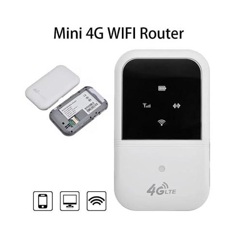 Vezeték nélküli, hordozható mini Router – SIM kártyás mobilinternet csatlakozással - 3G, 4G, LTE