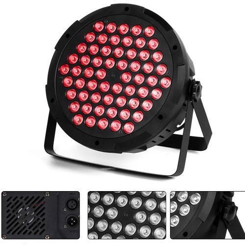 60 FLAT LED discofény DMX vezérléssel - 150W RGB reflektor