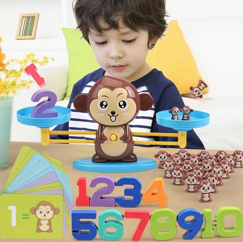 Monkey Balance - matematikai fejlesztő társasjáték gyerekeknek