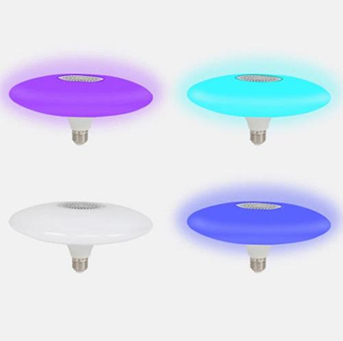 RGB UFO lámpa Hangszóróval, távirányítóval - 60W