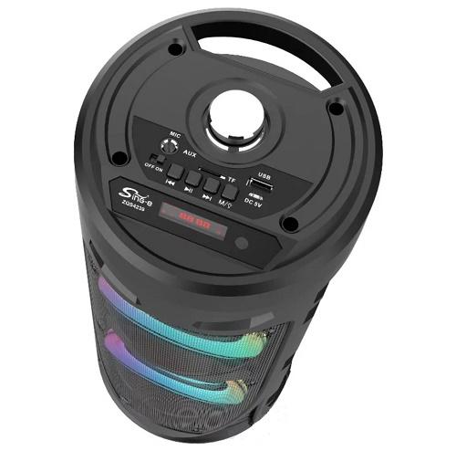 Hordozható RGB LED-es Bluetooth Hangfal ZQS-4239