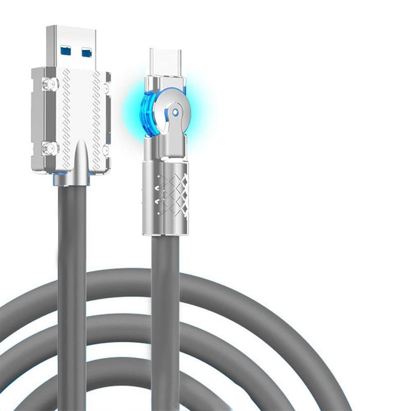 120 W-os ultragyors töltő Lightning kábel- iPhone iPad, 6A 100cm