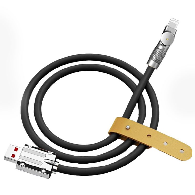 120 W-os ultragyors töltő Lightning kábel- iPhone iPad, 6A 100cm