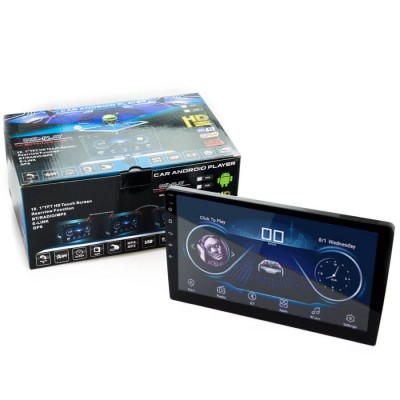 1102A - 10.1" Android Multimédiás Navigációs Fejegység 2DIN Bluetooth GPS FM TF