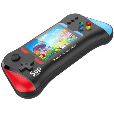 SupFunGame X7M Játékkonzol 500 előre telepített játékkal, 3.5″ LCD kijelzővel