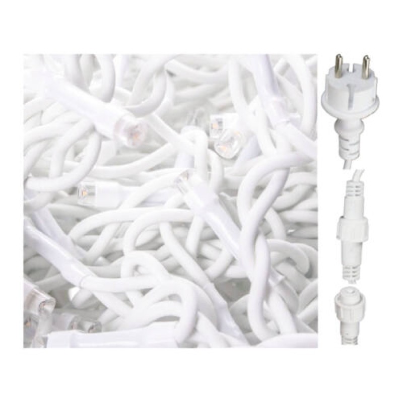 Jégcsap Fényfüzér 25méter 500 LED 8 fénymód