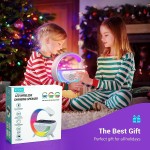 Többfunkciós vezeték nélküli RGB LED lámpa hangszóróval, bluetooth kapcsolattal