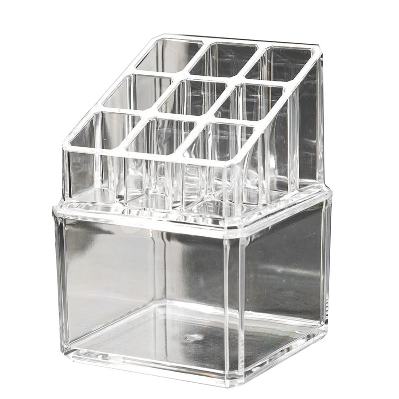 Smink rendszerező Átlátszó, 2 szintes - Cosmetic Organizer 7005