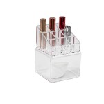 Smink rendszerező Átlátszó, 2 szintes - Cosmetic Organizer 7005