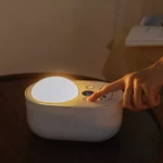 Diffúzor / aromaterápiás párásító, párologtató LED pojektorral / 1000 ml