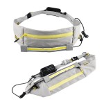 Deréköv táska LED COB lámpával könnyű, futáshoz kerékpározáshoz edzéshez Vízálló