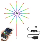 Fireworks LED Tűzijáték Ledszalag, Telefonról vezérelhető dekorvilágítás bluetooth kapcsolattal