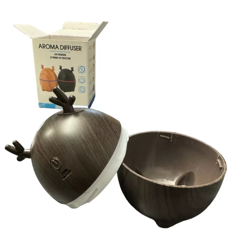 Fa hatású aromaterápiás párologtató, ultrahangos párásító és illatosító - 200 ml