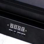 8 LED 8 Eyes Red Laser DJ Beam Lézerprojektor Fény Mozgó Fejekkel a DMX512 LED Disco Stage Lighting Bar Effect 500mwx