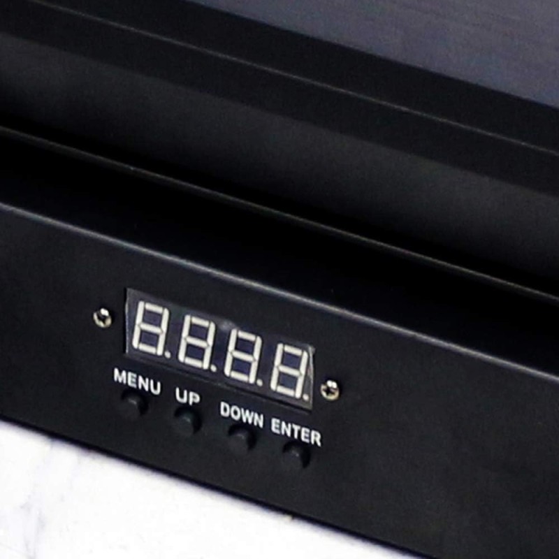 8 LED 8 Eyes Red Laser DJ Beam Lézerprojektor Fény Mozgó Fejekkel a DMX512 LED Disco Stage Lighting Bar Effect 500mwx