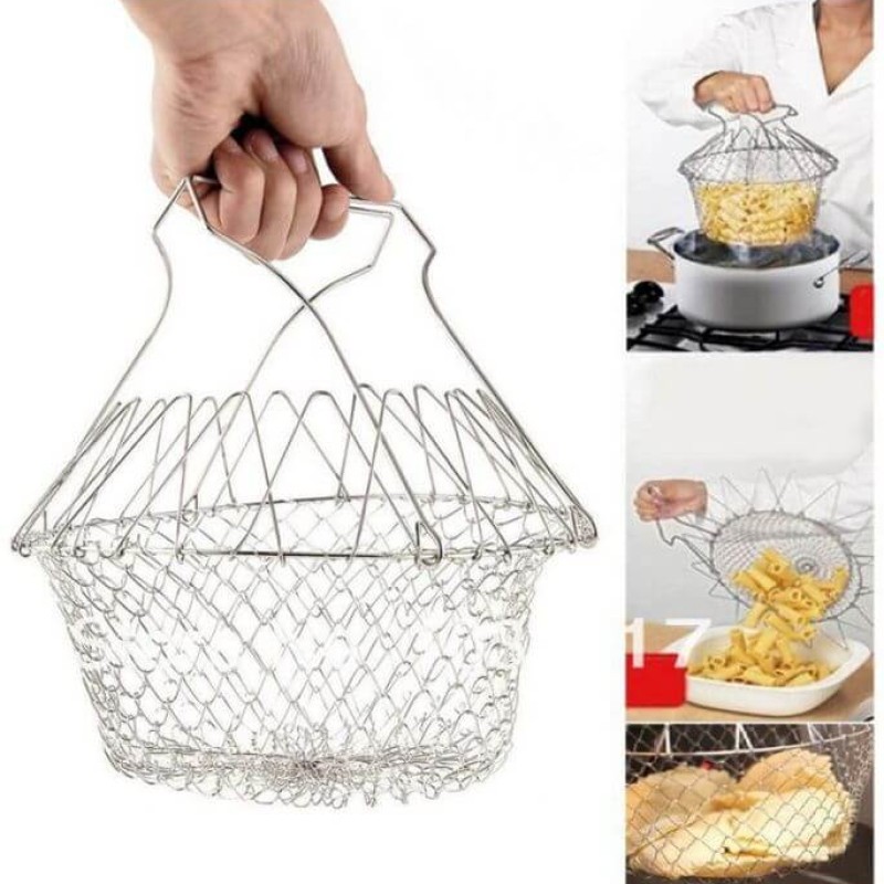 12 az 1-ben séfkosár, multifunkciós összecsukható séfkosár Magic Kitchen