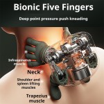 assage FH-670 Nyak- és Vállmasszírozó – 4D Biomimetikus, Fűthető Masszírozó (Zöld)