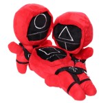 3 db-os Squid Game plüss figura készlet, többszínű, 38 cm