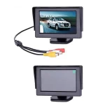 TFT LCD monitor autóba, tolatókamerához is / 4,3
