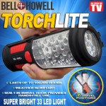 LED -es zseblámpa mágneses - Bell és Howell Torch Lite - 33 Led