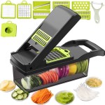 Multifunkcionális szeletelő és aprító 14 részes - VEGGIE SLICER